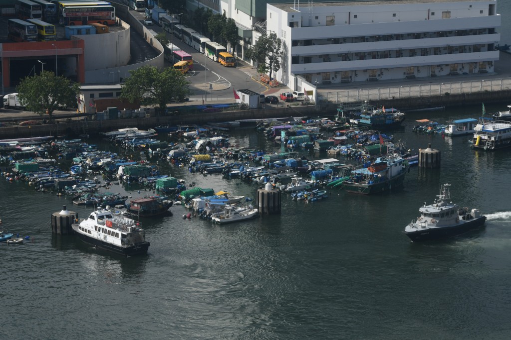 釣魚人士協助將其救上岸。