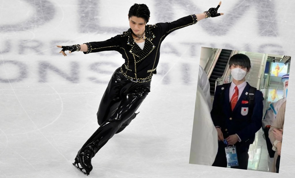 行程一直保持神秘的羽生結弦,下午已經抵達北京。