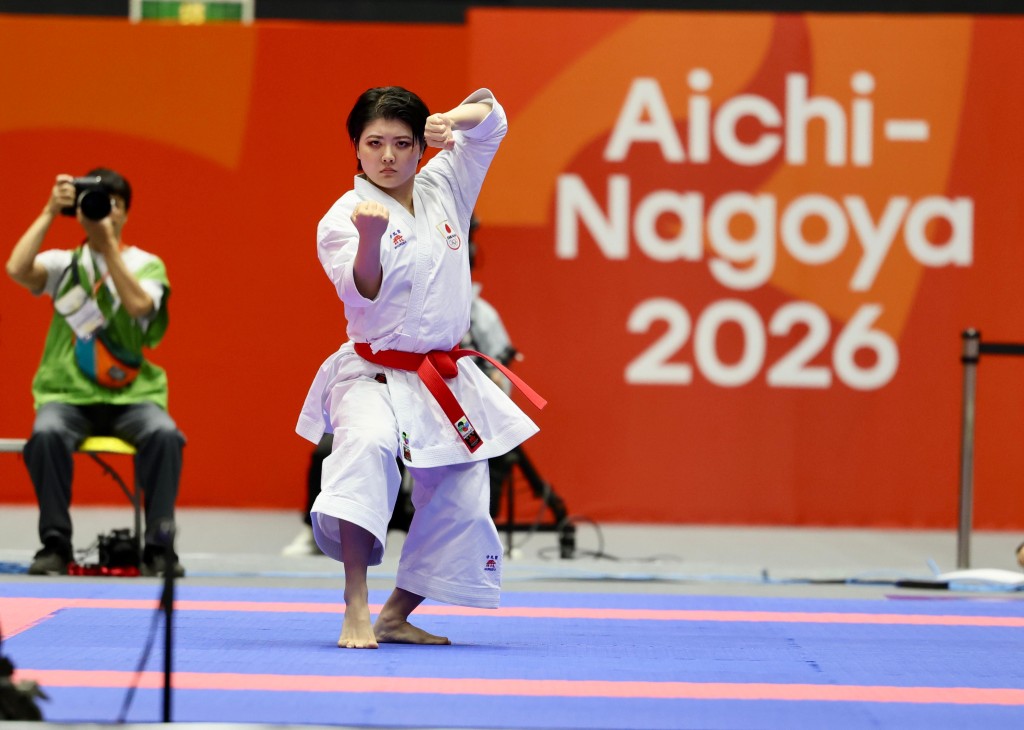 日本選手尾野真步。徐嘉華攝 日本選手尾野真步。徐嘉華攝