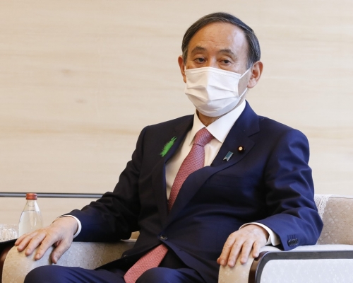 菅義偉決定取消原定訪問印度和菲律賓的行程。AP圖片