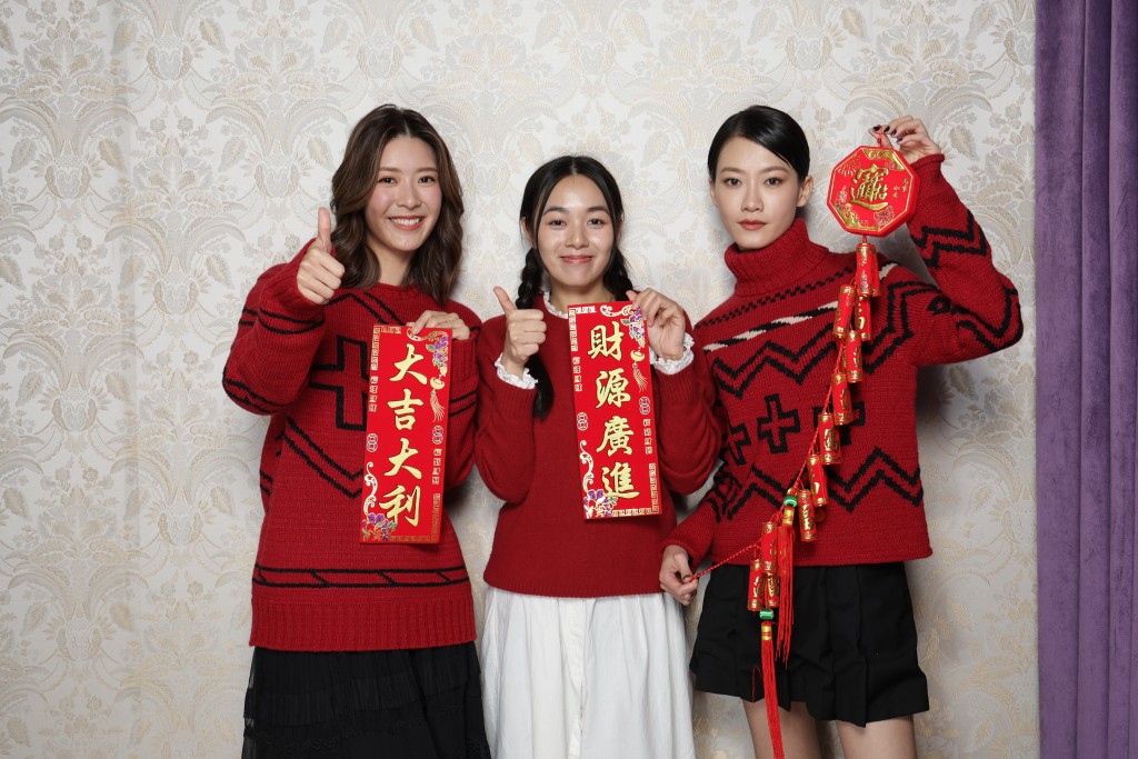 （左起）余香凝、許月湘、廖子妤都有份入圍今屆金像獎。