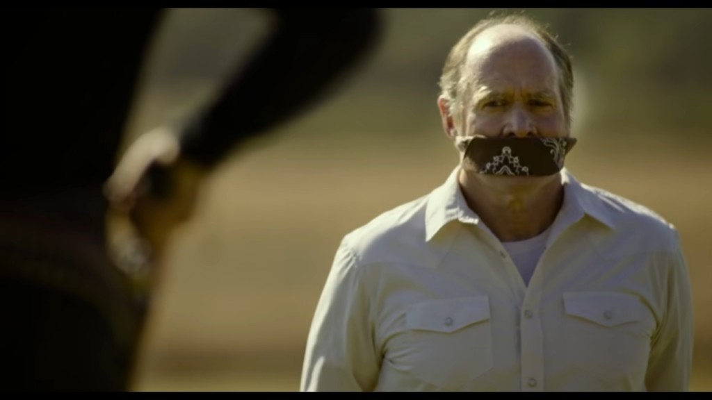 牧場主人一家被綁，並等待接受死刑。