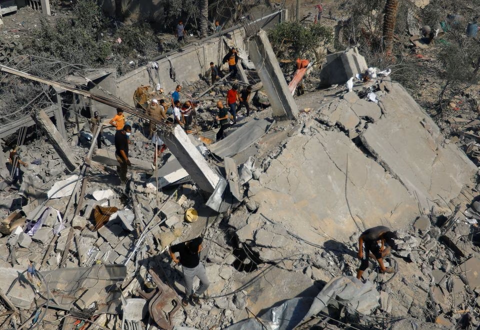 埃尔多安强烈批评以色列空袭加沙。路透社