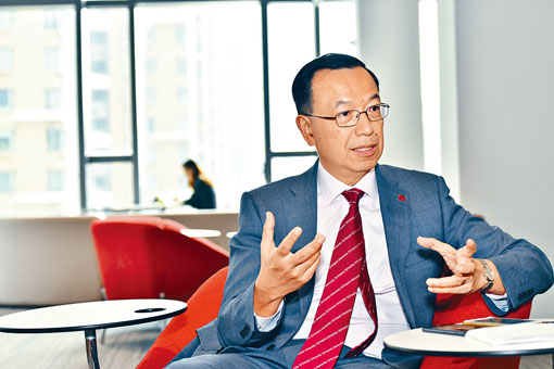 明愛專上學院校長麥建華指，升格大學進度理想、順利，而新校舍的落成更是當中重要一步。