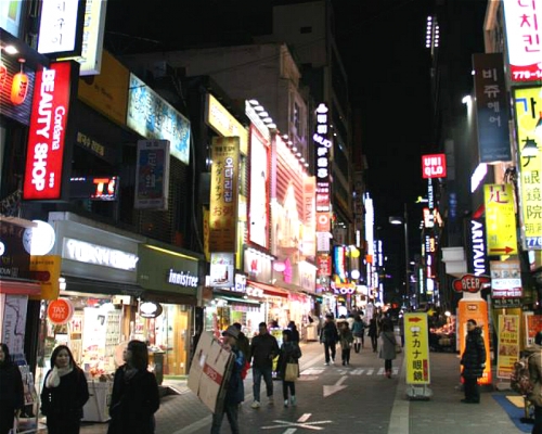 南韓首爾夜店爆群組感染。資料圖片