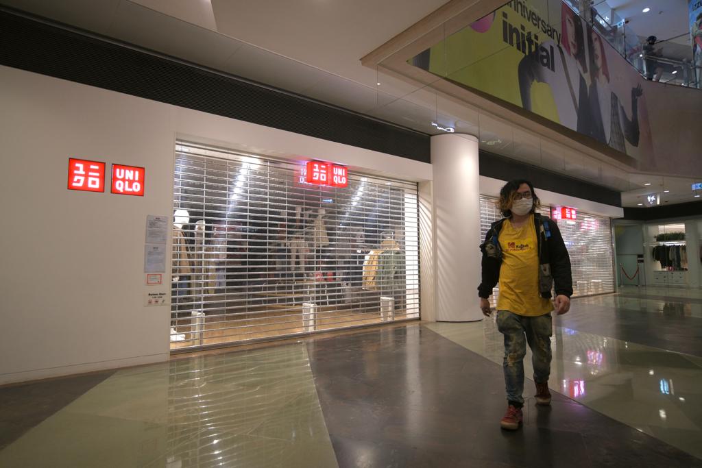 朗豪坊Uniqlo1名職員染疫。