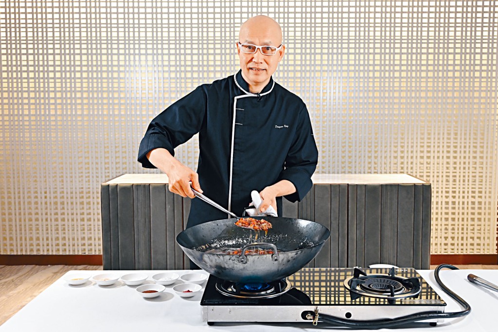 ●名厨帜哥亲自示范炮制XO酱。