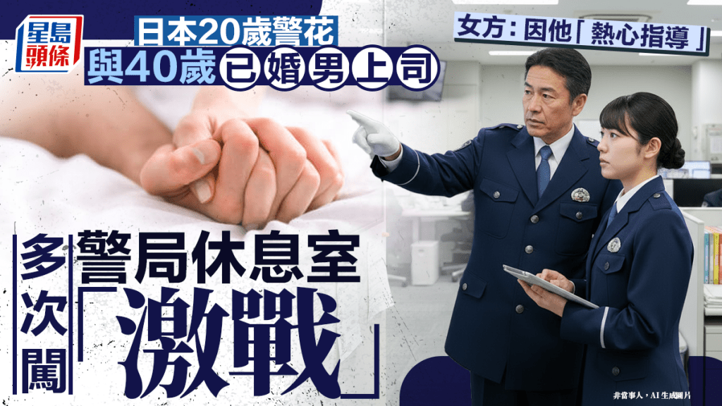 日本有男女警當值時在派出所內多次性交。警察署網頁