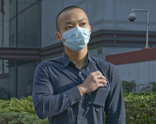 被告盧智聰。 資料圖片
