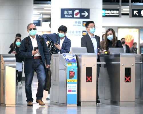港鐵業務在疫情下亦受到影響。資料圖片