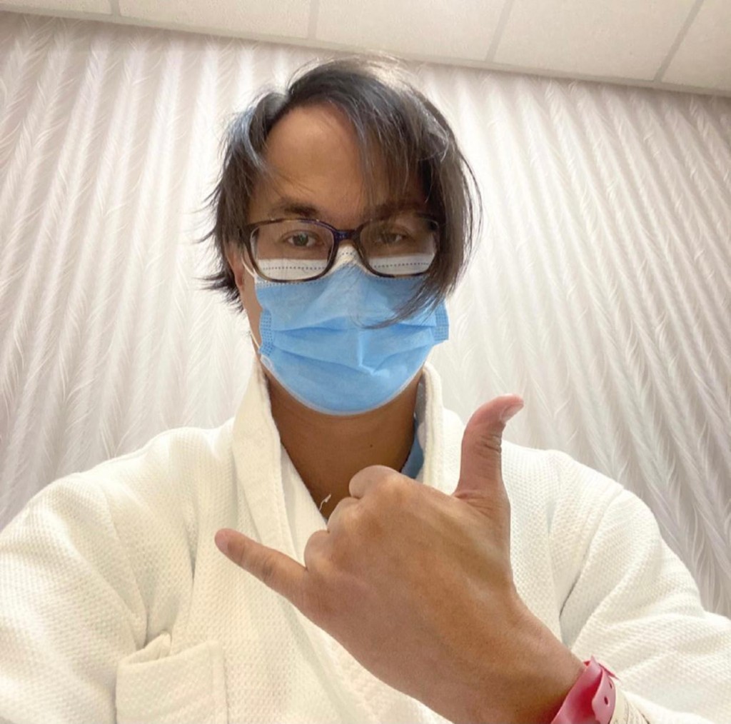 Ryan今日於IG報平安，表示沒有再受癌症侵擊。