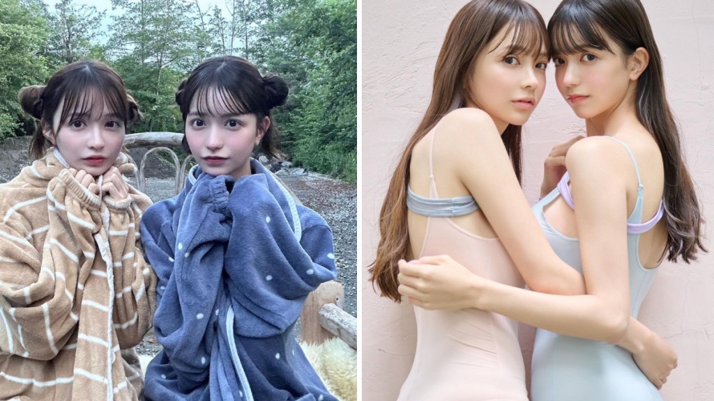 森風花和妹妹柊琪琪的美照在網上瘋傳。