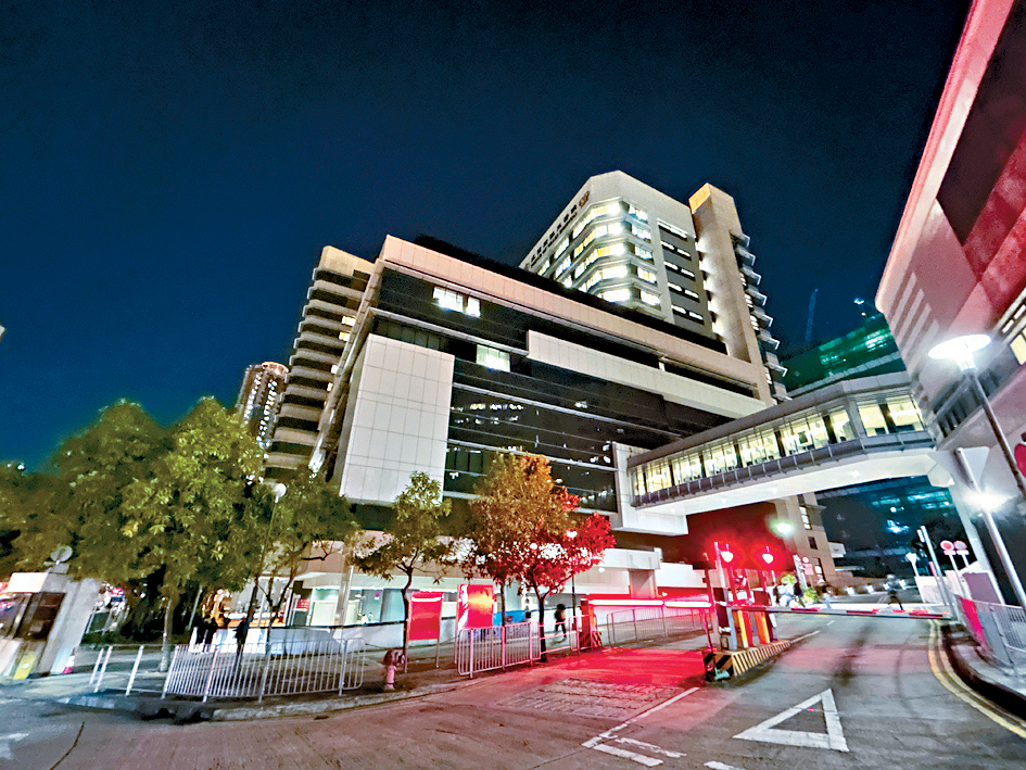 沙田威爾斯親王醫院發生化學品洩漏事件。