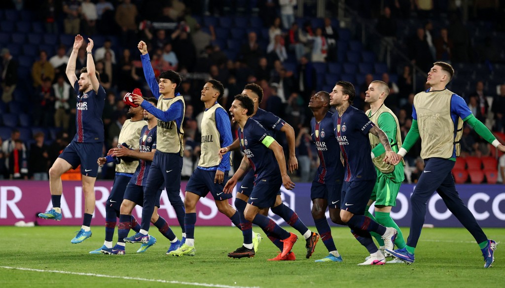 PSG今場輕取利物浦。路透社
