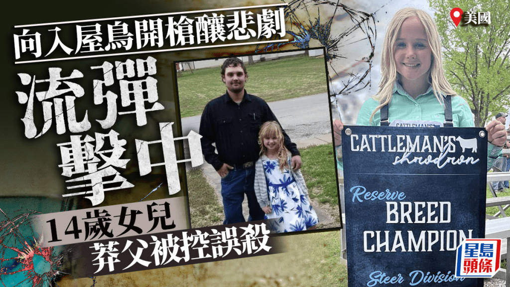 美父向入屋鳥開槍 子彈射穿鳥身及房窗誤殺14歲女兒