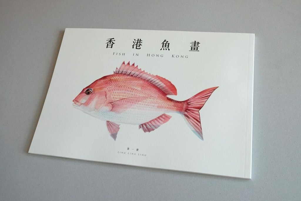 《香港魚畫》（圖片來源：instagram@linglinglingfishdrawing)