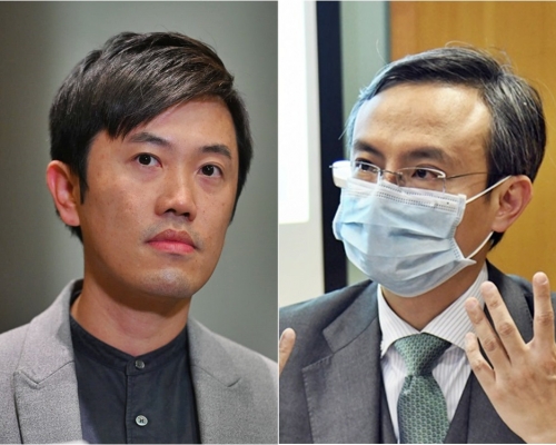 鄭松泰、陳沛然都表示會留守議會。左李睿哲攝、右資料圖片