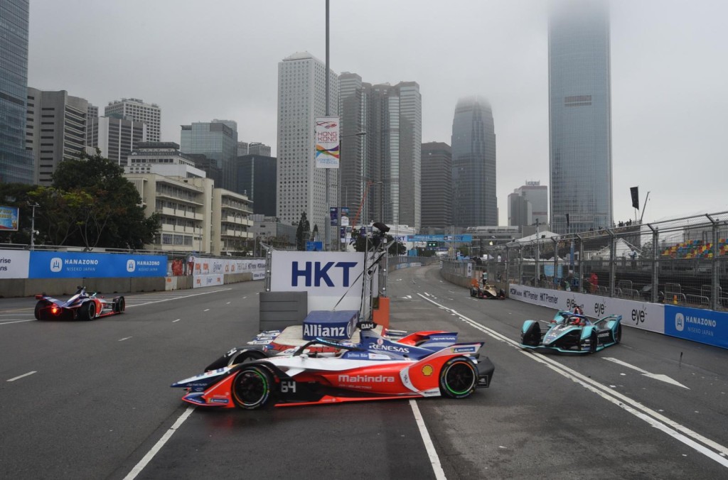 第5屆電動方程式(Formula E)香港站將於周日在中環舉行