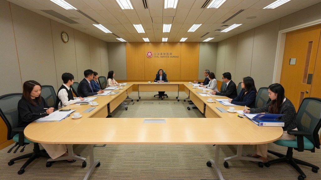 公務員事務局成立對接「十五五」規劃預備小組。楊何蓓茵fb