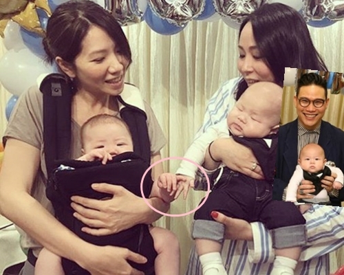 手拖手做好朋友，車婉婉同蘇永康老婆都覺驚奇。