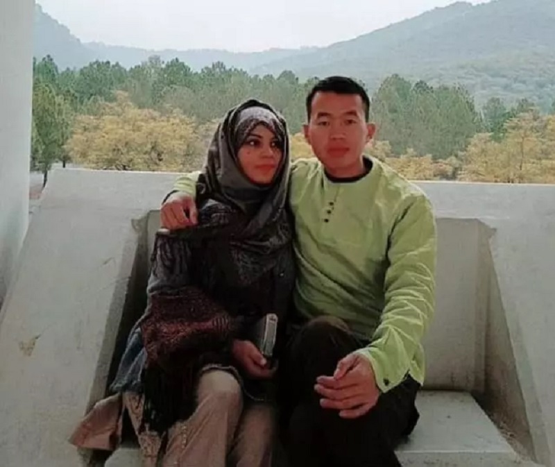 巴基斯坦少女去年認識中國男子。網上圖片