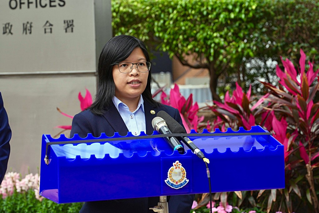 警方财富情报及调查科高级督察申文燕。