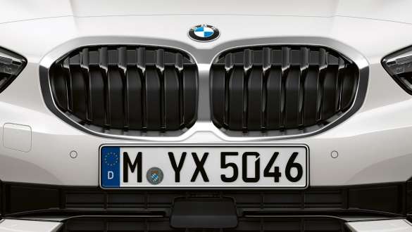 特大雙腎格柵是BMW 1 Series的特色。