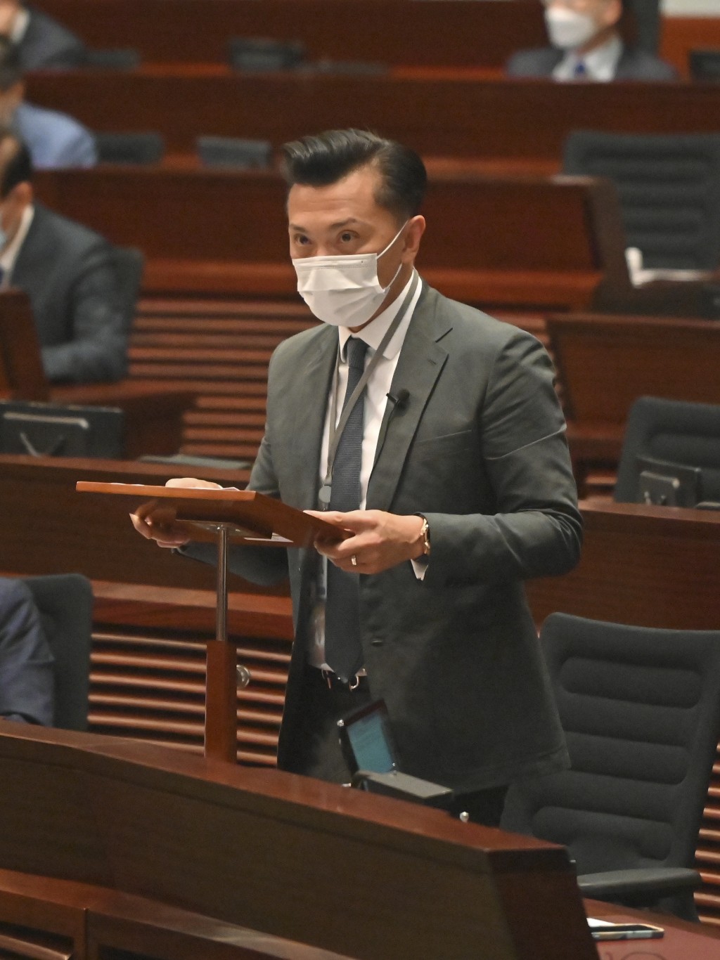 陳祖恒感激中央重視香港對通關的聲音。資料圖片