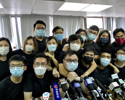 曾參與民主派初選，或展示涉嫌港獨標語等區議員，將不符合宣誓要求。資料圖片
