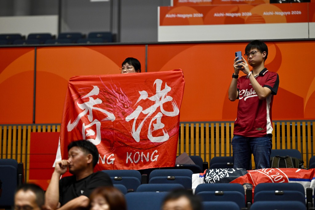 香港女排取得今届亚运会首胜。刘骏轩摄