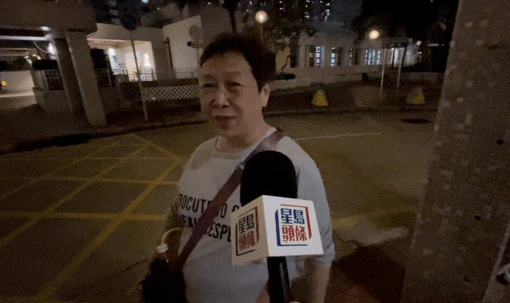 街坊王女士稱自從得知邨內有居民確診基孔肯雅熱感到擔心。曾志恒攝 街坊王女士稱自從得知邨內有居民確診基孔肯雅熱感到擔心。曾志恒攝