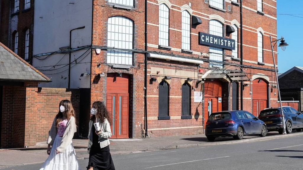 英格蘭東南部肯特郡爆發嚴重的腦膜炎群組感染。（法新社）