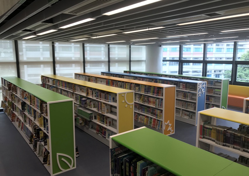 兒童圖書館。政府新聞處圖片