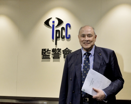 梁定邦又指，警隊規模大，有害群之馬是無可避免。資料圖片