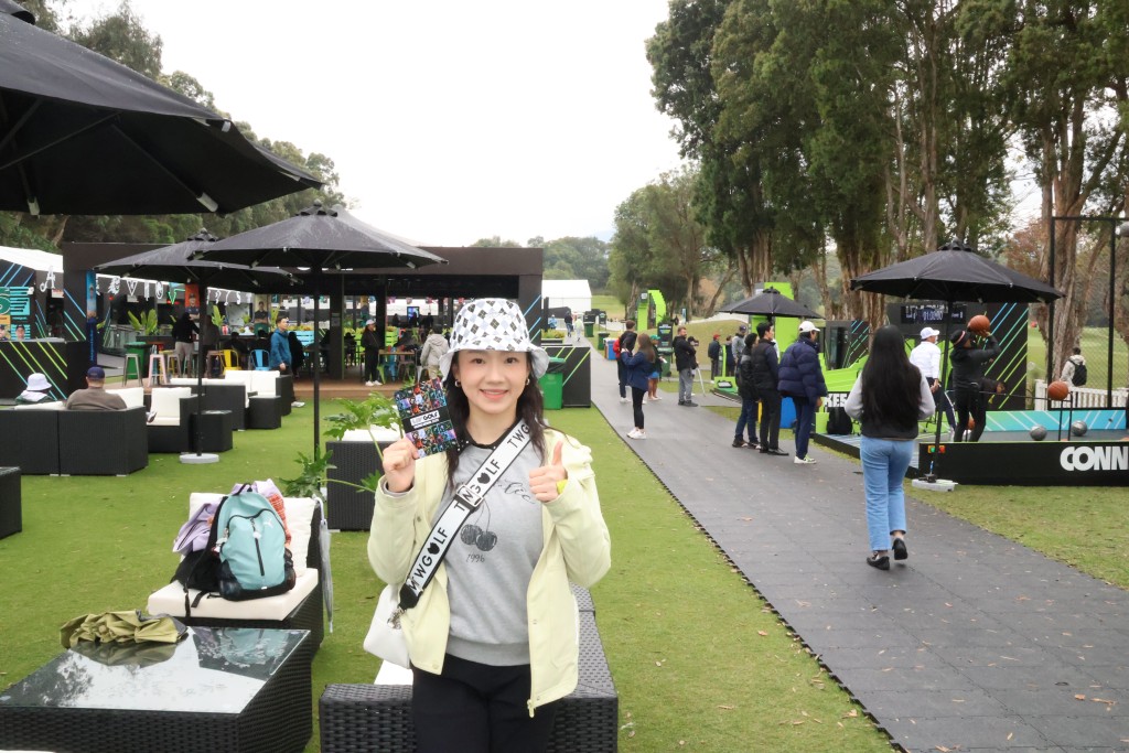 深圳球迷莊小姐。徐嘉華攝