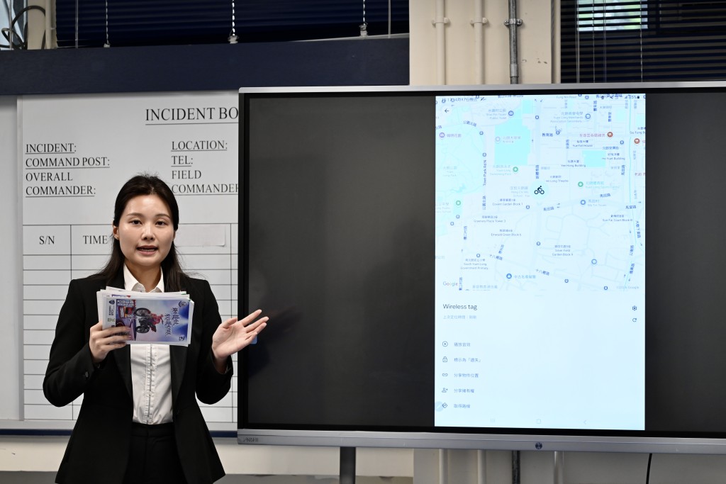 在車主的許可下，警方能夠取得定位資料，有助加快尋回失車及追查偷車犯的效率。 劉駿軒攝