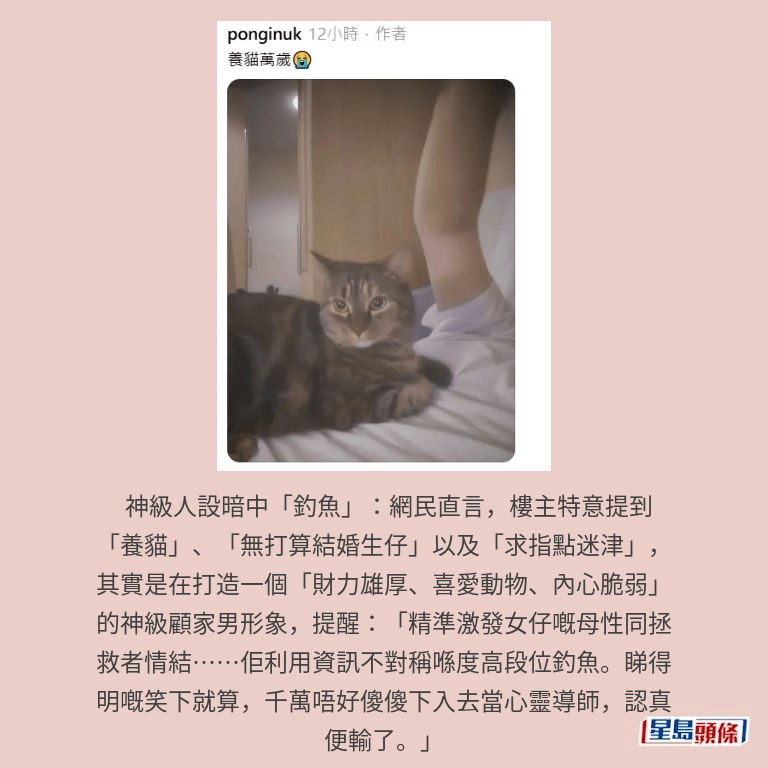 Threads截圖（資料來源：ponginuk＠Threads）