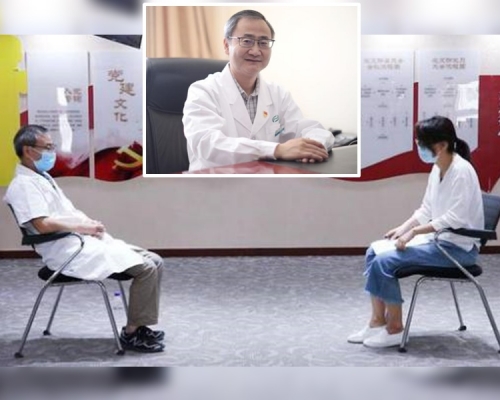 吳浩日前接受內地傳媒專訪。網圖