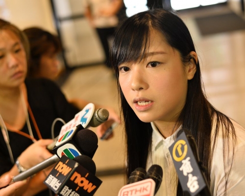 游蕙祯今日表示，目前筹得的款额仍然维持约60万元。郭显熙摄