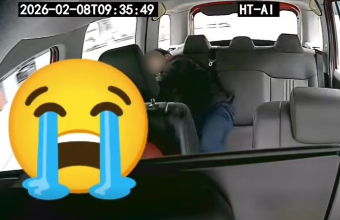 醉客東倒西歪。fb車cam L（香港群組）影片截圖