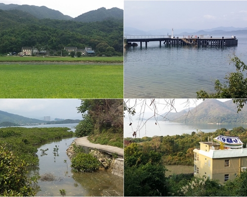 西貢白沙澳至水浪窩,沿途風美麗。