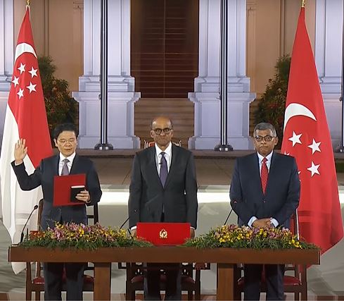 黄循财今晚宣誓任新加坡新总理。