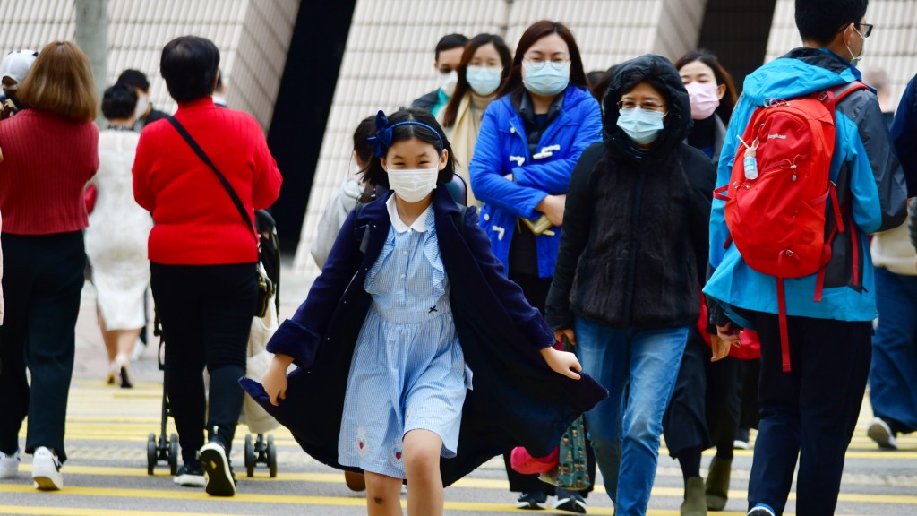 東北季候風會明早抵達,未來數日本港天氣稍涼。 資料圖片