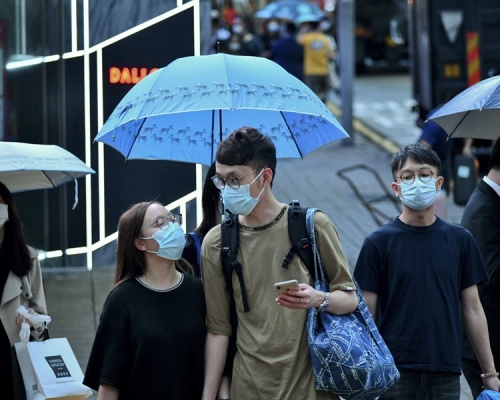 中秋國慶驟雨雷暴。資料圖片