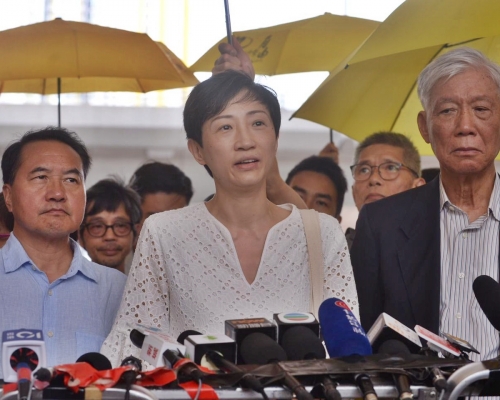 陳淑莊感謝向她送上祝福的香港人。