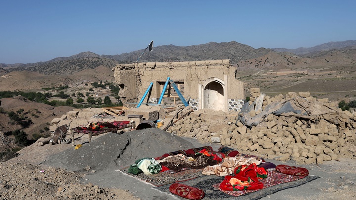 外交部宣布就阿富汗震災提供5000萬元人民幣緊急援助。路透社圖片