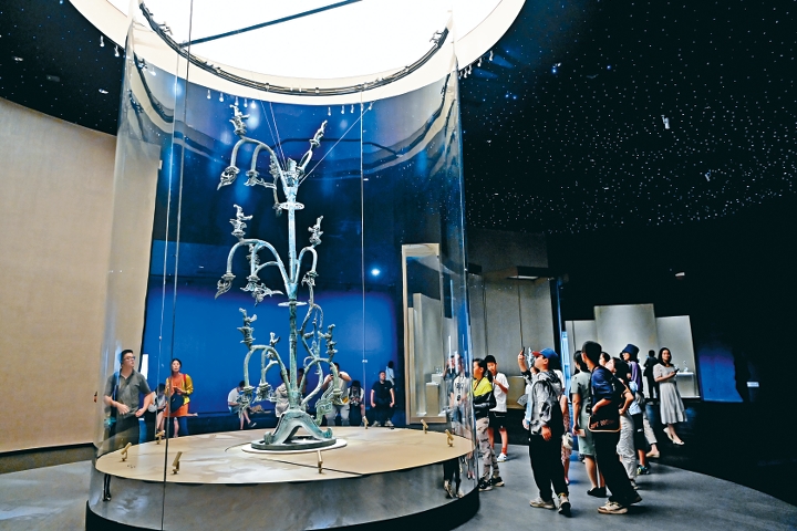 四川廣漢市的三星堆博物館新館已於7月底正式開館。