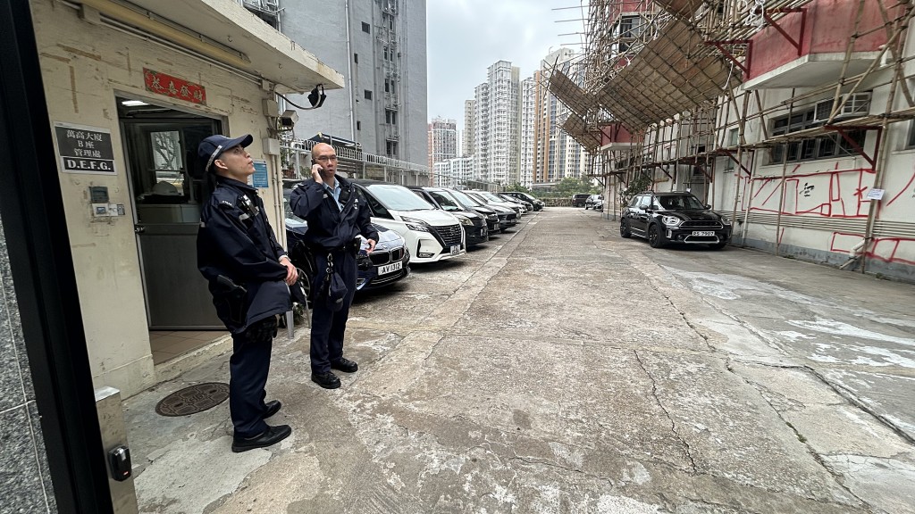 警方到場調查。蔡楚輝攝