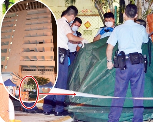 事主在油麻地多層停車場高處墮下,當場證實死亡。