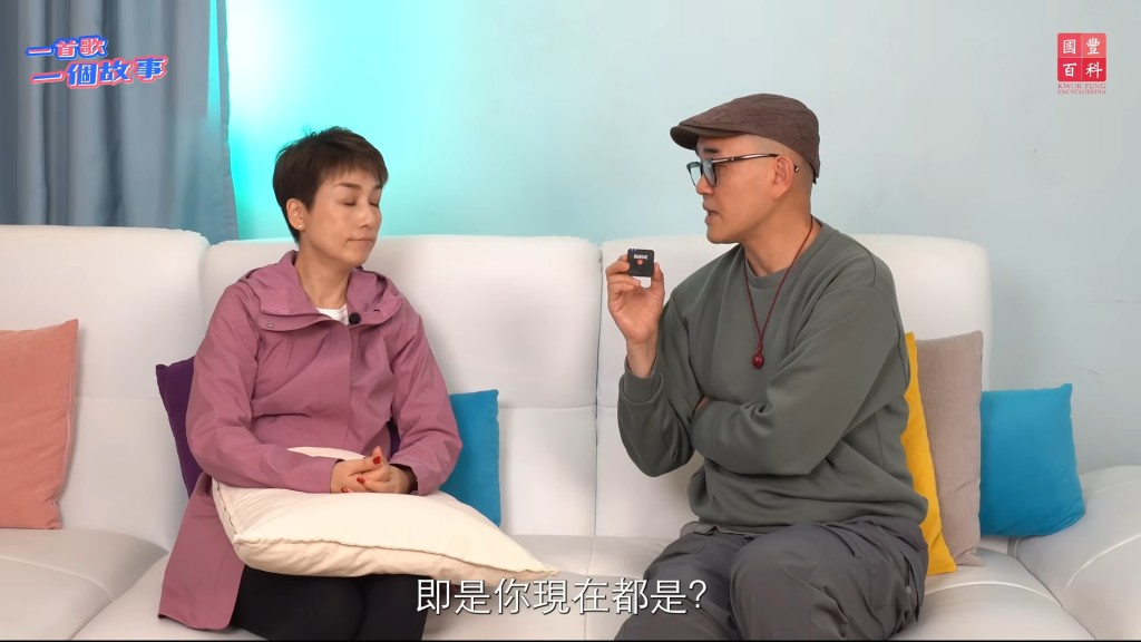 江美儀了依靠藥物提高血清素、堅持做運動產生安多酚外，宗教也給了她極大的力量。